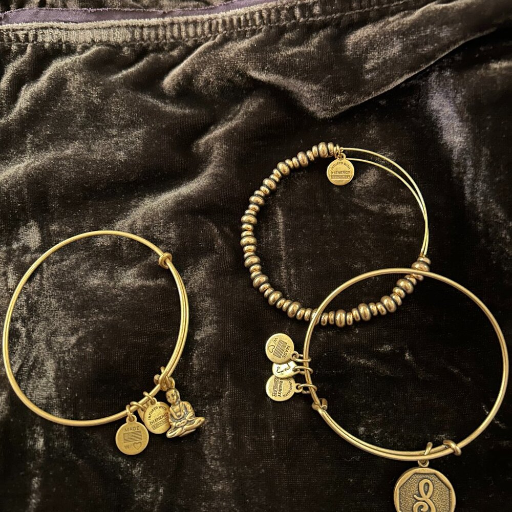 3 Alex and Ani Bracelets